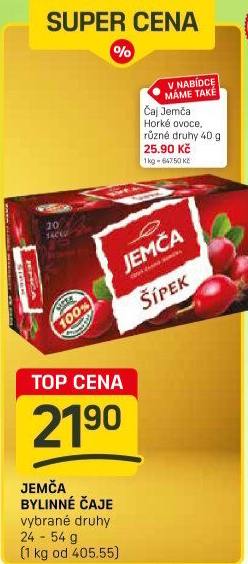 Bylinný čaj Jemča