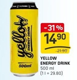 Energetický nápoj Yellow