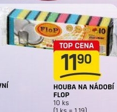 Houbička na nádobí Flop