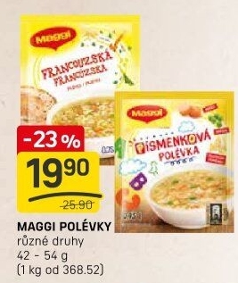 Instantní polévky Maggi