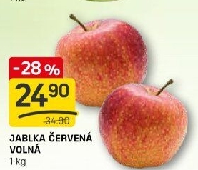 Jablka červená