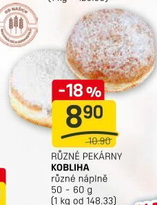 Kobliha s náplní