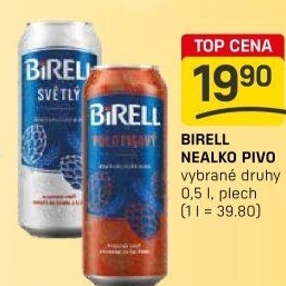 Nealkoholické pivo Birell