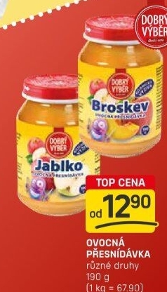 Přesnídávka ovocná Dobrý Výběr