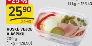 Ruské vejce v aspiku