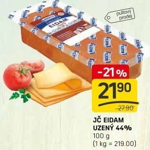 Sýr Eidam uzený 44% Jihočeský Madeta