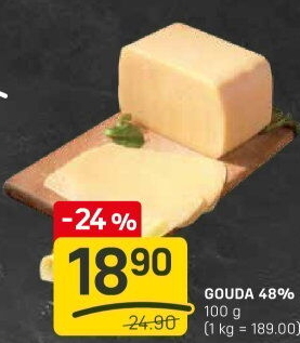 Sýr Gouda 48%