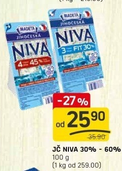 Sýr Niva Jihočeská Madeta