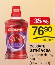 Ústní voda Colgate