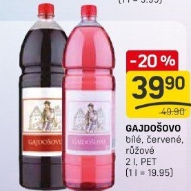 Víno Gajdošovo Vinařství Mutěnice