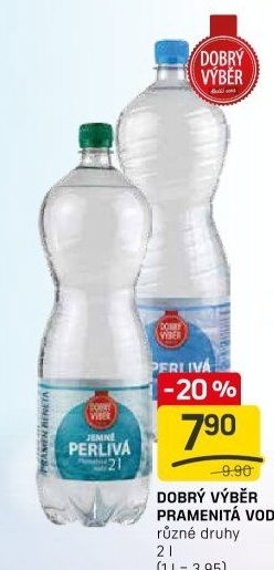 Voda přírodní Dobrý Výběr