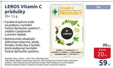 Čaj bylinný Leros