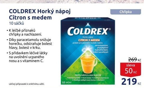 Horký nápoj Coldrex