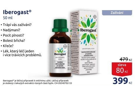 Kapky na zažívání Iberogast Bayer