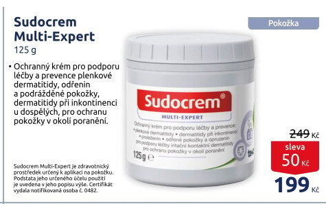 Krém na ekzém a akné Multi Expert Sudocrem