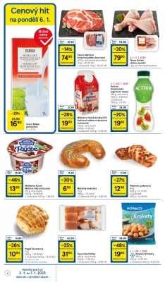 akční leták Tesco 2.1.2025-7.1.2025
