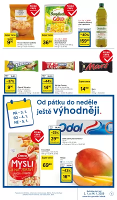 akční leták Tesco 2.1.2025-7.1.2025