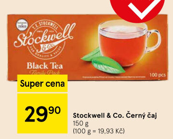 Čaj černý Stockwell &amp