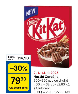 Cereálie Nestlé