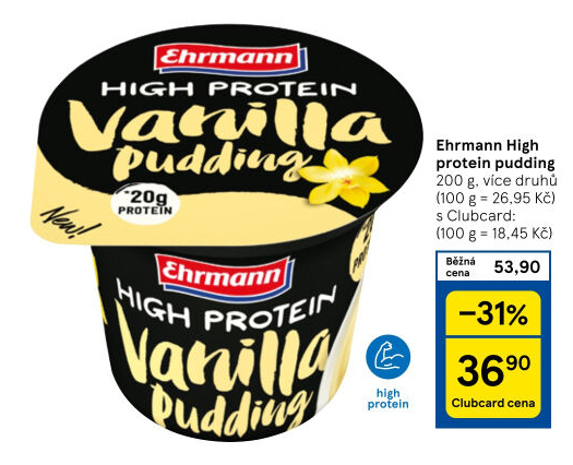 Dezert pudink High protein Ehrmann