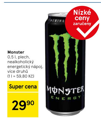 Energetický nápoj Monster Energy