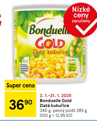 Kukuřice sterilovaná Gold Bonduelle