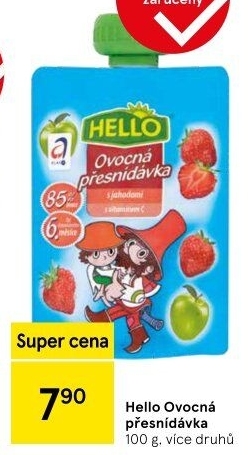 Ovocná kapsička Hello