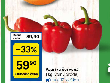 Paprika červená