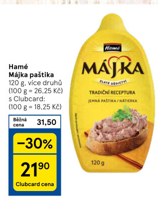 Paštika Májka Hamé