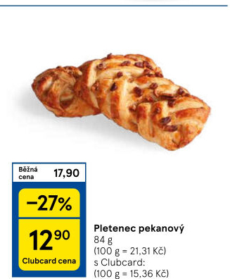 Pletenec plněný