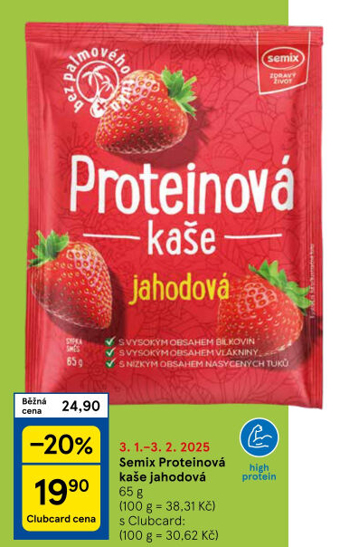 Proteinová kaše Semix