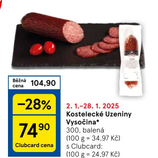 Salám Vysočina Kostelecké uzeniny