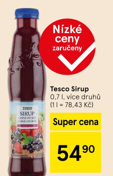 Sirup Tesco