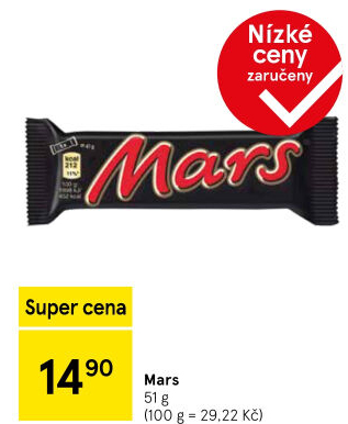 Tyčinka Mars
