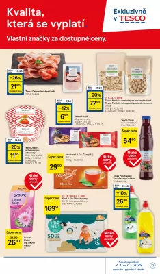 akční leták Tesco 2.1.2025-7.1.2025