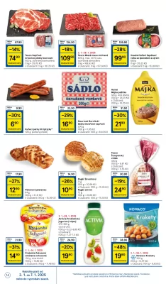 akční leták Tesco 2.1.2025-7.1.2025