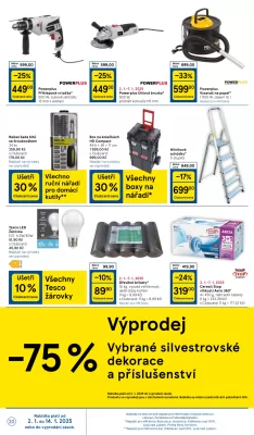 akční leták Tesco 2.1.2025-7.1.2025