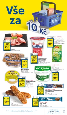 akční leták Tesco 2.1.2025-7.1.2025