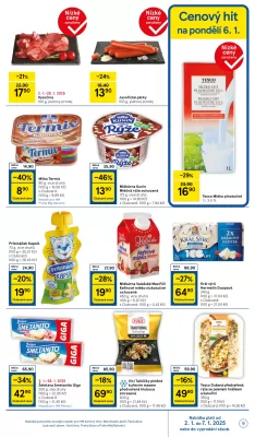 akční leták Tesco 2.1.2025-7.1.2025