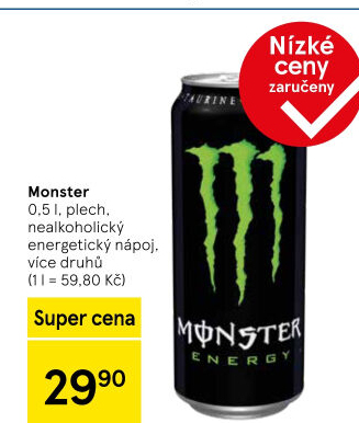 Energetický nápoj Monster Energy