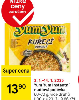 Instantní polévka YumYum