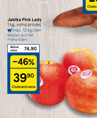 Jablka Pink lady