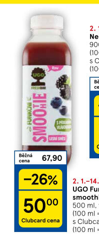 Nápoj smoothie Ugo