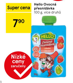 Ovocná kapsička Hello