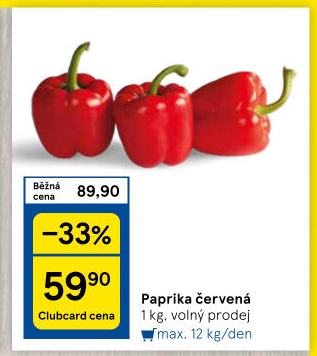 Paprika červená kapie