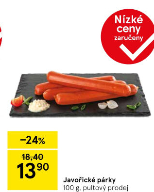 Párky javořické