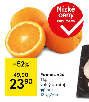 Pomeranče - Tesco akcniletaky.com