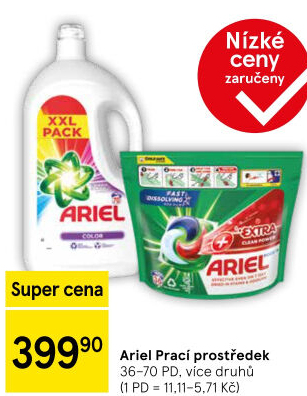 Prací prostředky Ariel