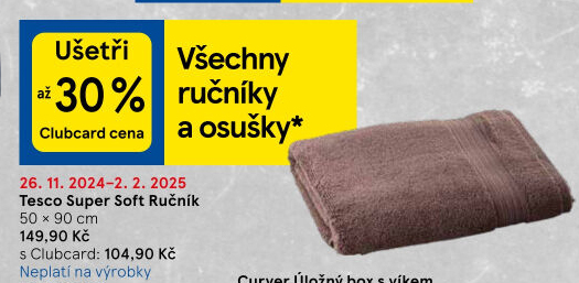 Ručník Tesco