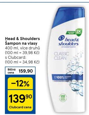Šampon proti lupům Head&amp